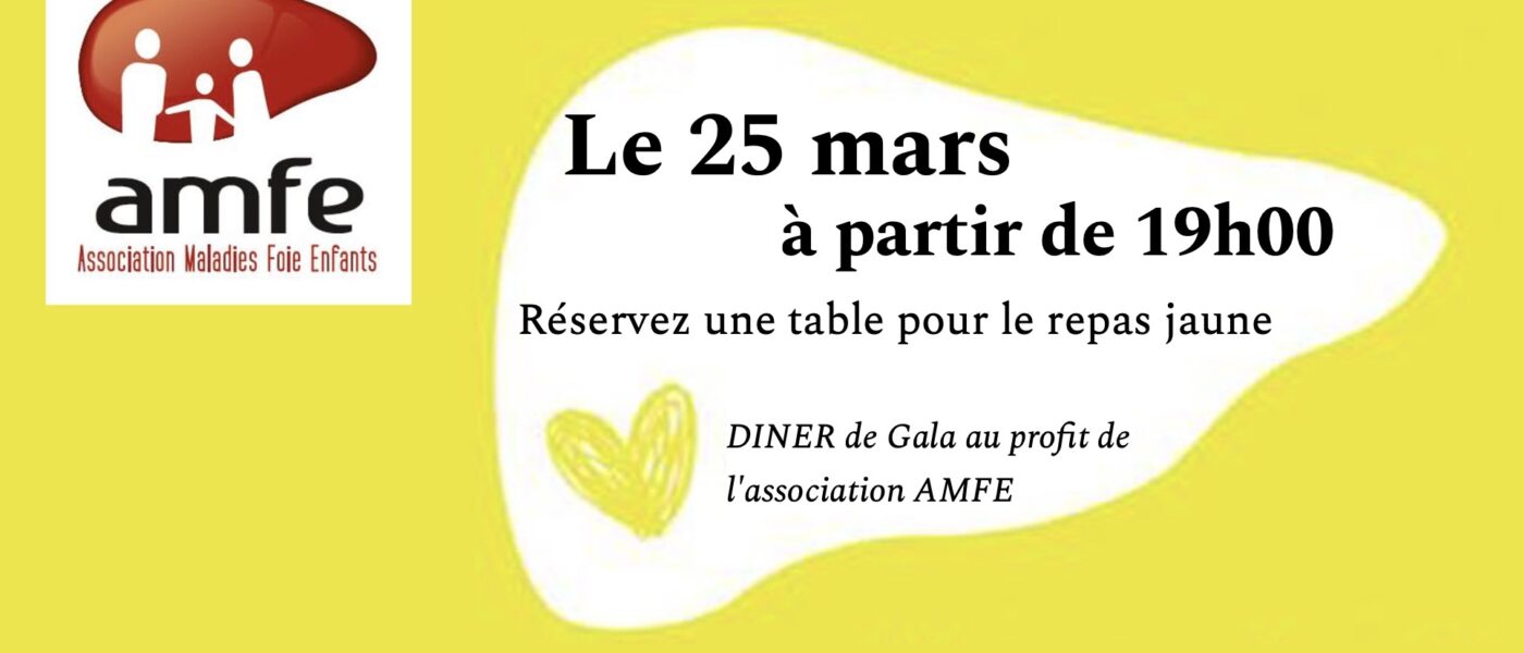 Diner de gala du 25 mars