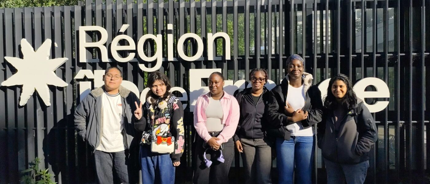 Les éco-délégués au siège de la Région